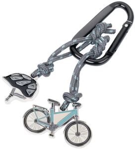 TROIKA KR24-02/BK Schlüsselring/Etui Schwarz
