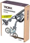 TROIKA KR24-02/BK Schlüsselring/Etui Schwarz