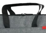 Mobilis Trendy Sleeve 35,6 cm (14") Schutzhülle Schwarz, Grau