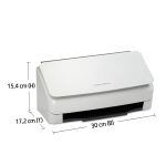 HP ScanJet Pro N4000 snw1 Scanner mit Vorlageneinzug 600 x 600 DPI A4 Schwarz, Weiß