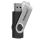 Intenso USB-Stick Office Line, 256 GB, USB-A, 3.2 Gen 1x1, schwarz-silber