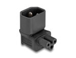 DELOCK Netzadapter IEC 60320 - C14 auf C5, Stecker / Buchse