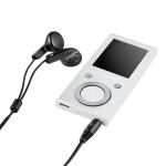 Intenso Video Scooter BT MP3-Player 64 GB – Bluetooth 5.0, 1,8" LCD Display, USB-C, microSD-Kartenleser, 18 Std. Akkulaufzeit, Musik- & Videoplayer, Weiß