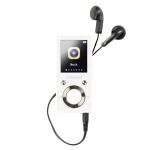 Intenso Video Scooter BT MP3-Player 64 GB – Bluetooth 5.0, 1,8" LCD Display, USB-C, microSD-Kartenleser, 18 Std. Akkulaufzeit, Musik- & Videoplayer, Weiß