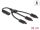 DELOCK DL4 Solar Splitter Kabel 1xStecker zu 3xBuchse 35cm