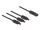 DELOCK DL4 Solar Splitter Kabel 1xStecker zu 3xBuchse 35cm