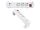 Equip 3-fach Steckdosenleiste mit Klemme und 3 x USB-Anschlüssen (2 x USB + 1 x USB), 2 m
