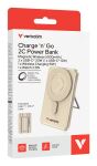 Verbatim 32253 Powerbank 5000 mAh Kabelloses Aufladen Gold