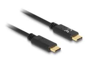 DeLOCK USB Type-C Ladekabel 15 cm PD 5 A mit E-Marker
