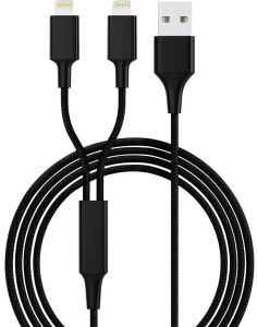 smrter Hydra DUO Ladekabel, Typ Lightning, 120cm, black retail