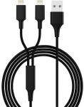 smrter Hydra DUO Ladekabel, Typ Lightning, 120cm, black...