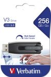 Verbatim V3 - USB 3.0-Stick 256 GB - Schwarz