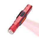 TROIKA ECO KNICKLICHT Rot Hand-Taschenlampe + Stirnband-Taschenlampe COB LED