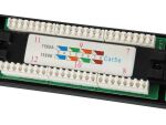 Equip 24-Port Cat.5e Ungeschirmtes Patch Panel, Schwarz