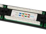 Equip 24-Port Cat.5e Ungeschirmtes Patch Panel, Schwarz