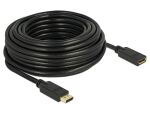 DELOCK Displayport Kabel 1.2 St > Bu 4K 60Hz 15.00m schwarz