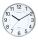 Unilux 400094280 Wand- /Tischuhr Quarzuhr Rund Grau