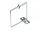Alcasa GC-N0106 Kabel-Organizer Rack Kabelhalterung 1 Stück(e)