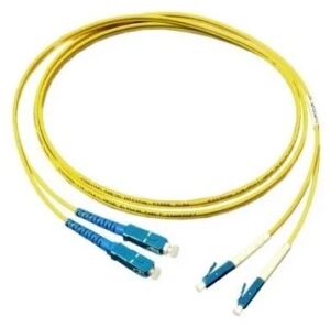 Alcasa LW-910LS InfiniBand/Glasfaserkabel 10 m 2x LC 2x SC Gelb