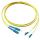 Alcasa LW-910LS InfiniBand/Glasfaserkabel 10 m 2x LC 2x SC Gelb