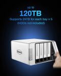 TERRAMASTER D5-310, 5bay Gehäuse, USB3.1 , Diskless