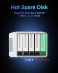 TERRAMASTER D5-310, 5bay Gehäuse, USB3.1 , Diskless