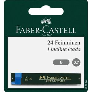 Faber-Castell 122298 Bleimine B Schwarz