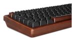 Sharkoon 100068081 Tastatur Haus USB QWERTZ Deutsch Schwarz, Holz