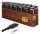 Sharkoon 100068081 Tastatur Haus USB QWERTZ Deutsch Schwarz, Holz