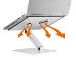 Durable 505023 Halterung Passive Halterung Laptop Silber
