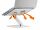 Durable 505023 Halterung Passive Halterung Laptop Silber