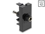DELOCK Easy 45 Modul DC 5,5x2,5mm BU zu DC 5,5 x 2,1mm ST