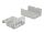 DELOCK Keystone Patchpanel 4 Port grau