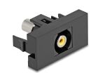 DELOCK Easy 45 Modul Cinch Buchse zu Cinch Buchse gelb / sch