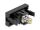 DELOCK Easy 45 Modul Cinch Buchse zu Cinch Buchse gelb / sch