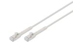 Digitus CAT 6A F-FTP abwinkelbares Patchkabel, Kupfer, 3 m, grau