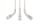 Digitus CAT 6A F-FTP abwinkelbares Patchkabel, Kupfer, 3 m, grau