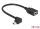 DELOCK USB Kabel A -> Mini-B Bu/St 0.16m 90° OTG sw