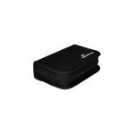 MediaRange BOX98 Speicherkarte-Gehäuse 3 Karten Nylon Schwarz