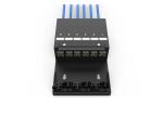 Digitus DN-93708-6 Netzwerkanschlussdose Schwarz