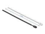 DELOCK Blitzbinder wiederverwendbar L 120 x B 3,6 mm 100 Stk