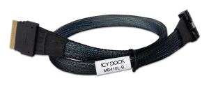 Icy Dock MB410L-B Serial Attached SCSI (SAS)-Kabel 0,5 m Schwarz