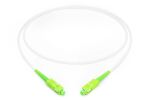 Digitus Glasfaser Patchkabel, stahlarmiert, simplex, singlemode, SC/APC – SC/APC, 20 m