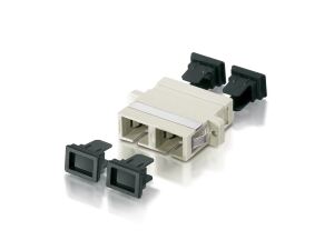 Equip SC Fiber Optic Adapter/Coupler, OM1/OM2, 12pcs/pack