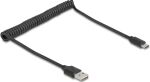 DeLOCK 90133 USB Kabel USB 2.0 0,8 m USB A 480 Gbit/s...