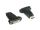 Alcasa DVI-HDMI Kabeladapter DVI 24+1 Schwarz