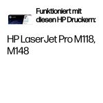 HP 94X Schwarz Original LaserJet Tonerkartusche mit hoher Reichweite
