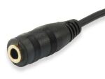 Equip 147941 Audio-Splitter Schwarz