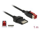 DELOCK PoweredUSB Kabel 24V St > 8Pin St 1.0m
