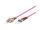 Alcasa 10m SC/ST InfiniBand/Glasfaserkabel Violett